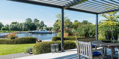Renson pergola montert av NordPett