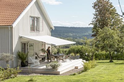 Utvendig screens for effektiv solskjerming